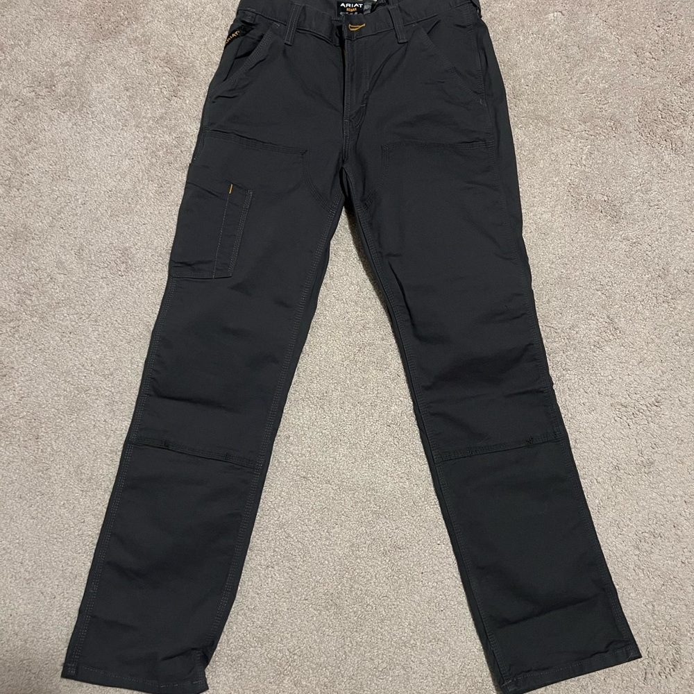 Ariat Rebar Men’s Relaxed Straight Black Cargo Pants